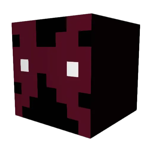 didac2 Minecraft avatar head, 3D render