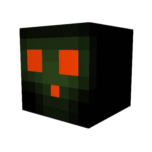 diddla2 Minecraft avatar head, 3D render