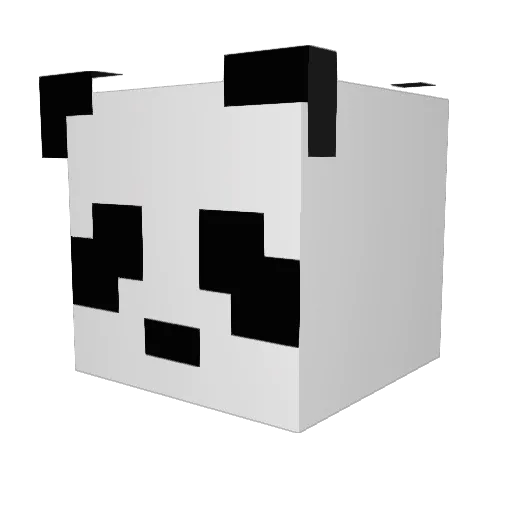 didier2nd Minecraft avatar head, 3D render