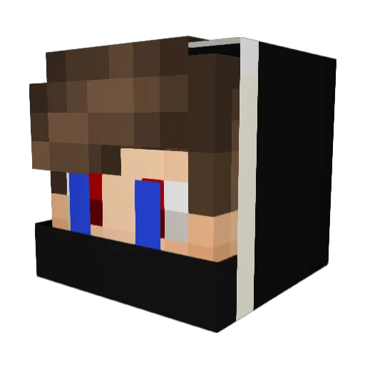 didiss05 Minecraft avatar head, 3D render