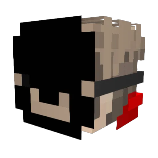 diego0311988 Minecraft avatar head, 3D render