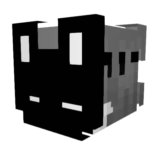 diego2007_ Minecraft avatar head, 3D render