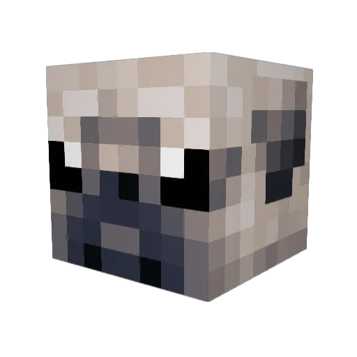 diego75759 Minecraft avatar head, 3D render