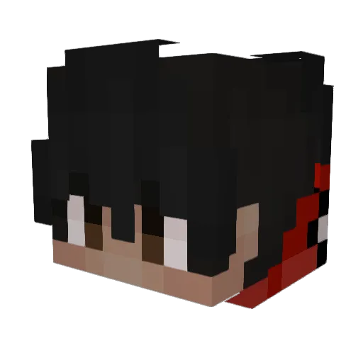 diegomax1010 Minecraft avatar head, 3D render