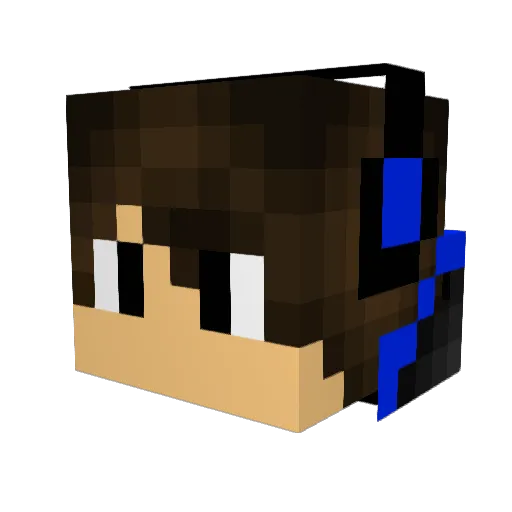 diegoms15 Minecraft avatar head, 3D render