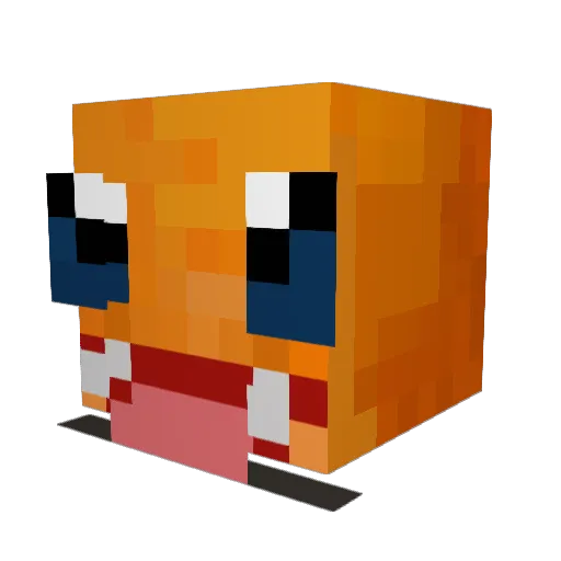 diegoproxd12312 Minecraft avatar head, 3D render
