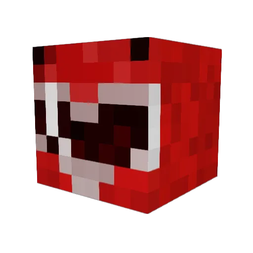 diegorep Minecraft avatar head, 3D render
