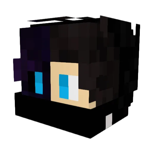 diegothebest Minecraft avatar head, 3D render