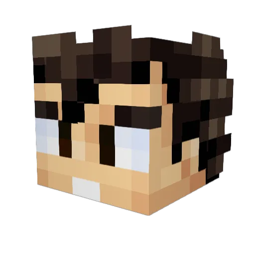 diegoxdlol777 Minecraft avatar head, 3D render