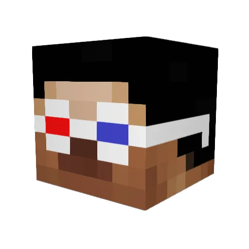 diehard4321 Minecraft avatar head, 3D render