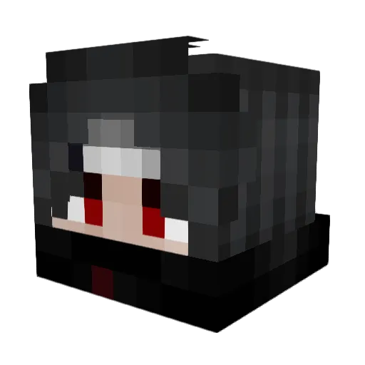dieine_ Minecraft avatar head, 3D render