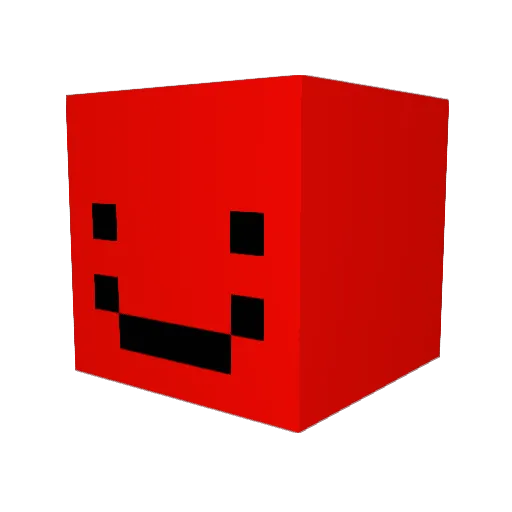 dieops Minecraft avatar head, 3D render
