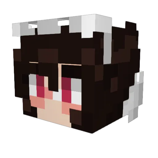 dieselTM Minecraft avatar head, 3D render