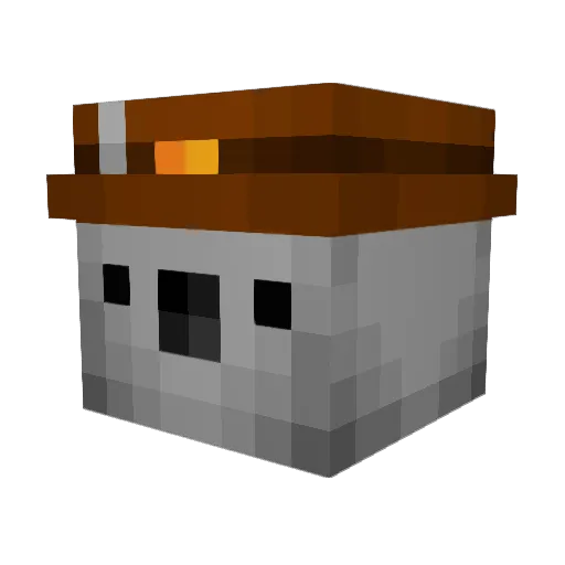 diesesJason Minecraft avatar head, 3D render