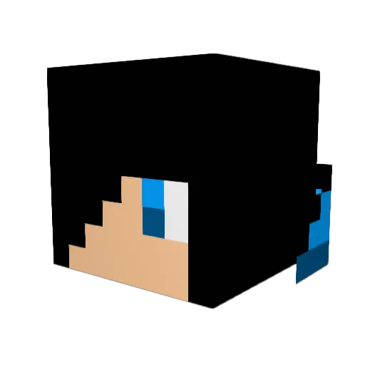 diezel201 Minecraft avatar head, 3D render