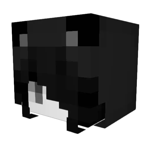 digicarus Minecraft avatar head, 3D render