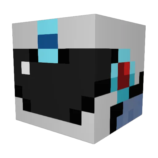 digit62 Minecraft avatar head, 3D render