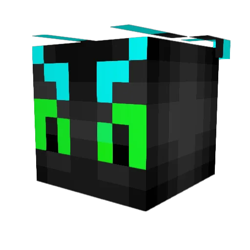 digitalfreak57 Minecraft avatar head, 3D render
