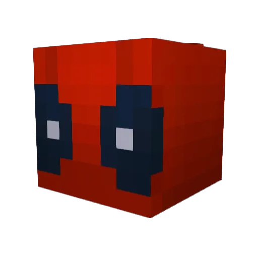 digitalmanifest Minecraft avatar head, 3D render