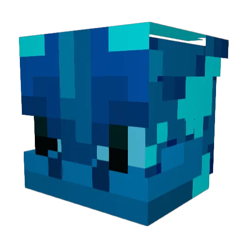 digones555 Minecraft avatar head, 3D render
