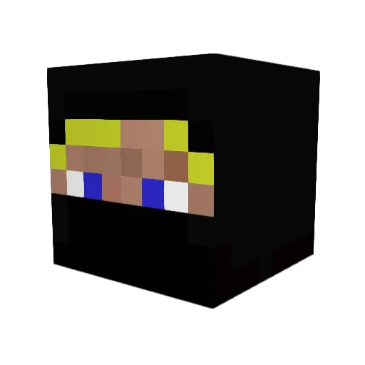 dillblue74416 Minecraft avatar head, 3D render