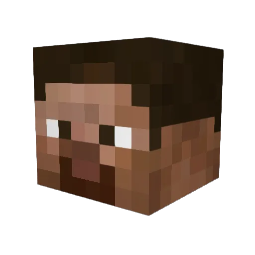 dillonogara Minecraft avatar head, 3D render