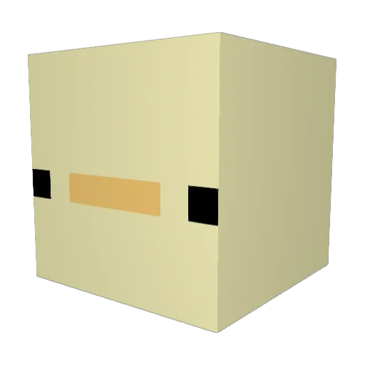 dillpickle2008 Minecraft avatar head, 3D render