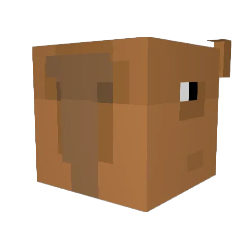 dillpickler1 Minecraft avatar head, 3D render