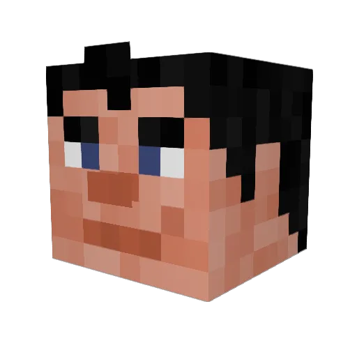 dillpierce Minecraft avatar head, 3D render
