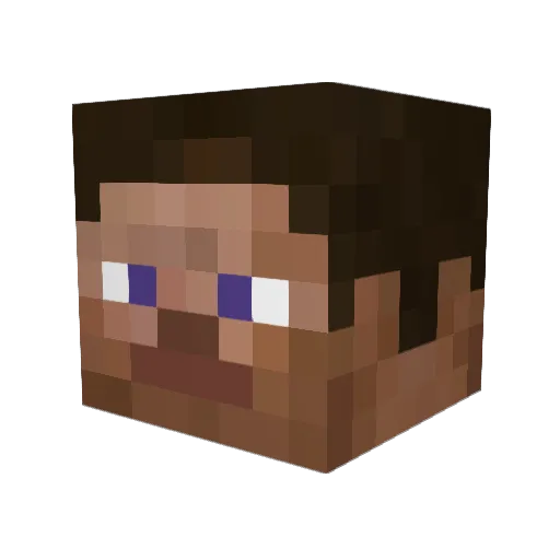 dilucsimpgarfeel Minecraft avatar head, 3D render