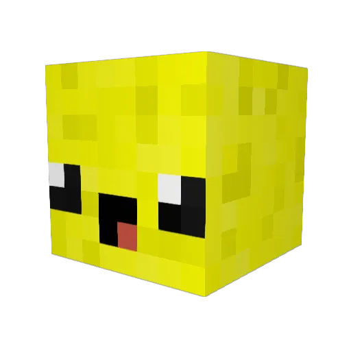 dima2766 Minecraft avatar head, 3D render