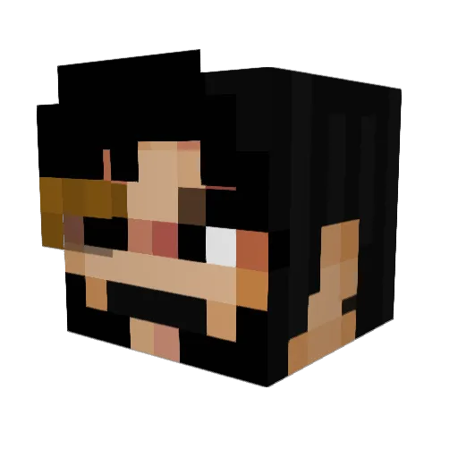 dima5324 Minecraft avatar head, 3D render