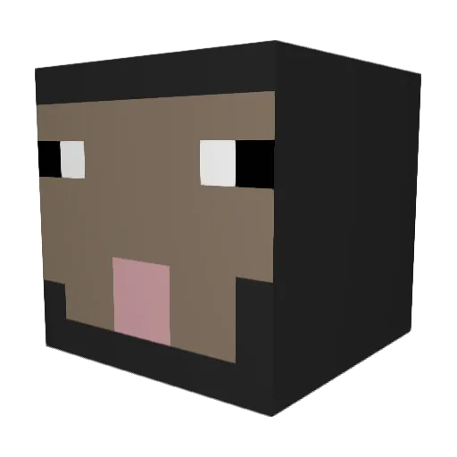 dimarik105 Minecraft avatar head, 3D render