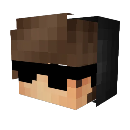 dimazo13 Minecraft avatar head, 3D render