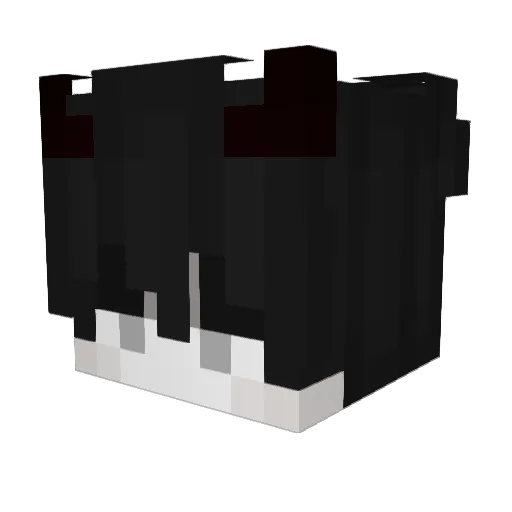 dimeh57 Minecraft avatar head, 3D render