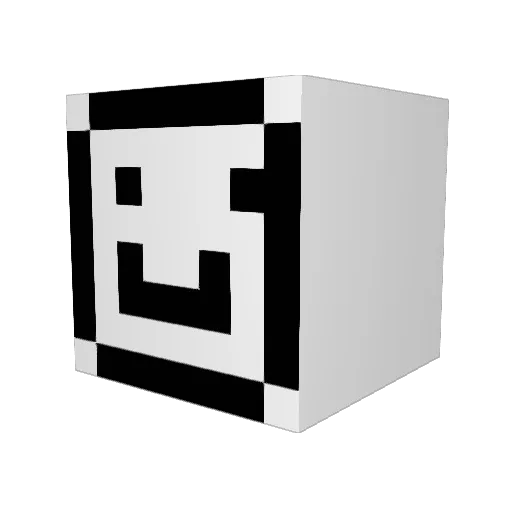 diminikov Minecraft avatar head, 3D render
