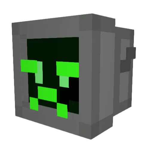 dimondboy3000 Minecraft avatar head, 3D render