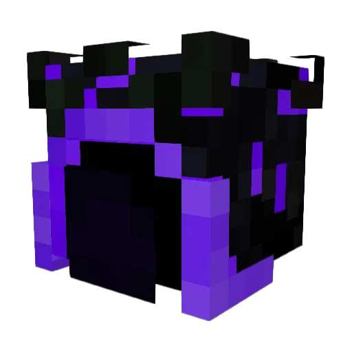 dindaOMG Minecraft avatar head, 3D render