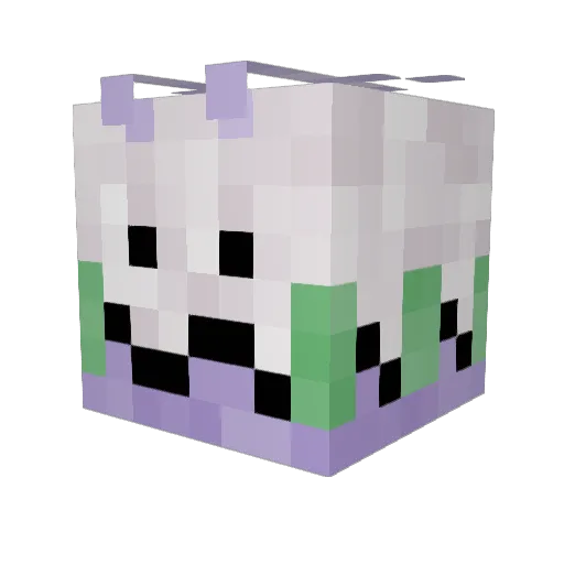 dingleblorb Minecraft avatar head, 3D render