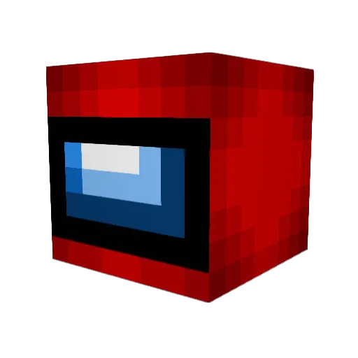 dingleloid Minecraft avatar head, 3D render