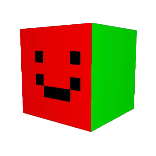 dinglenutsmcgee Minecraft avatar head, 3D render