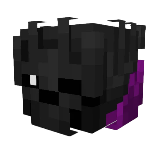 dinkyburr Minecraft avatar head, 3D render