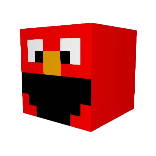 dinoboy555 Minecraft avatar head, 3D render