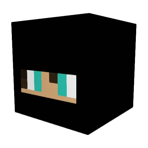 dinofrizz1000 Minecraft avatar head, 3D render