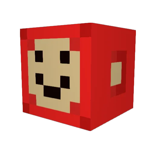 dinonug_ Minecraft avatar head, 3D render