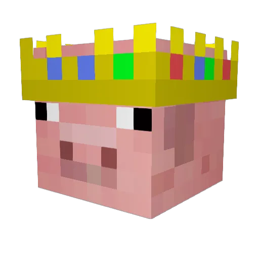 dinonuggies121 Minecraft avatar head, 3D render