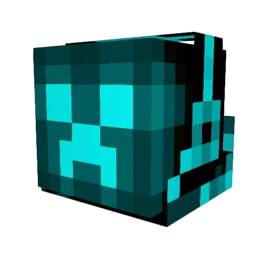 dinosaur331 Minecraft avatar head, 3D render