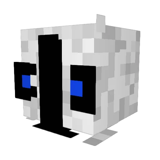 dinoskillzyt Minecraft avatar head, 3D render