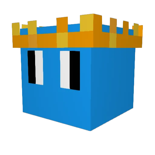 dinoxoxo12 Minecraft avatar head, 3D render