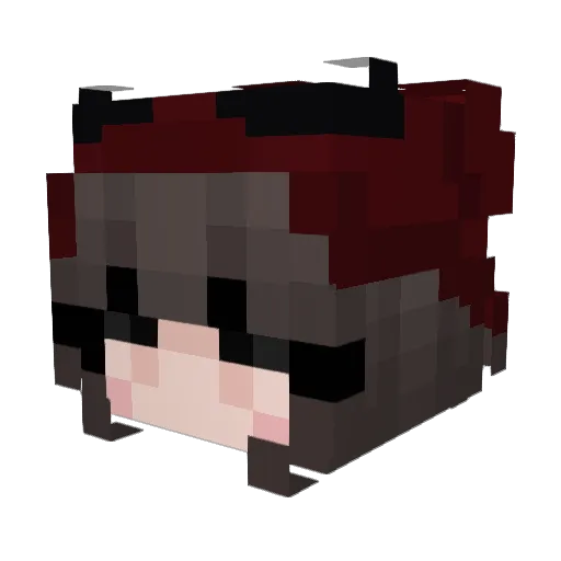 diodado Minecraft avatar head, 3D render